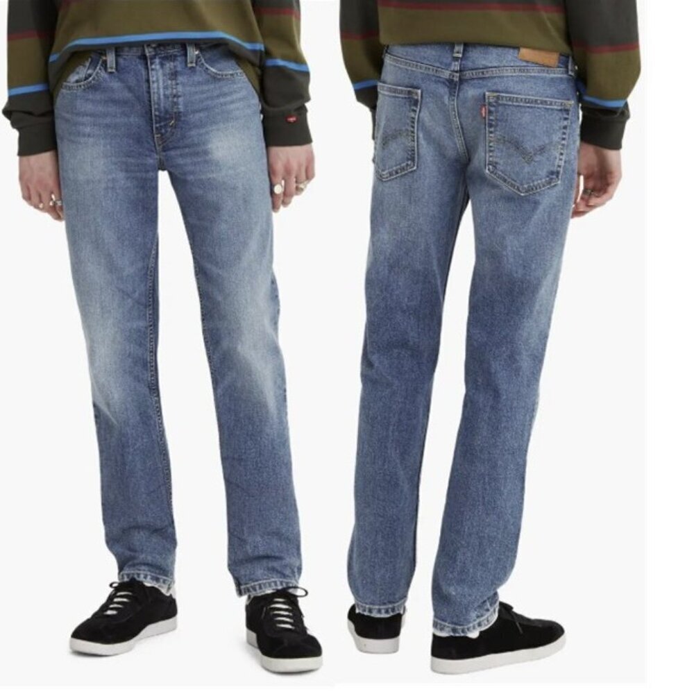 Levi's 511 Men's Denim Slim Fit Cotton Blend Tapered Blue Jeans 30x32